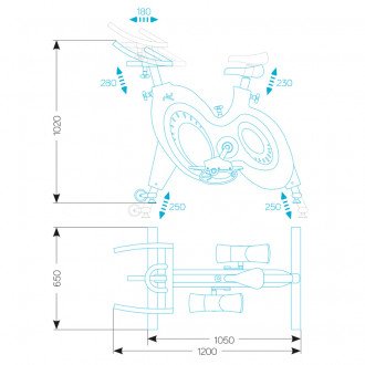 Акватренажёр Aqquatix BPM Aquabike в Новосибирске