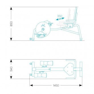 Акватренажёр Aqquatix Galaxy Aqquabike 316L в Новосибирске