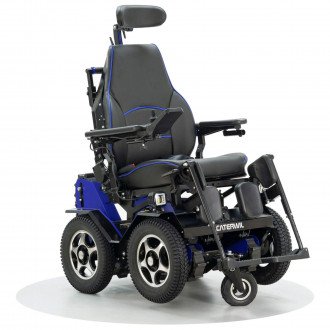 Инвалидная коляска с электроприводом Caterwil GTS 4WD (вездеход-ступенькоход) в Новосибирске