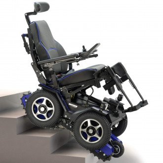 Инвалидная коляска с электроприводом Caterwil GTS 4WD (вездеход-ступенькоход) в Новосибирске