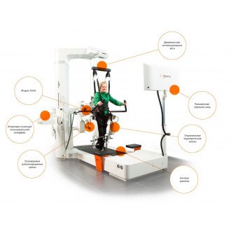 Роботизированный комплекс для локомоторной терапии с БОС Hocoma LokomatPro (Lokomat Adult) в Новосибирске