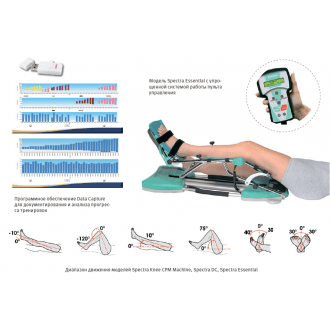 Тренажёр для пассивной разработки тазобедренного сустава Kinetec Spectra Knee CPM в Новосибирске