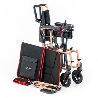 Инвалидная коляска с электроприводом Met Compact 15+ в Новосибирске