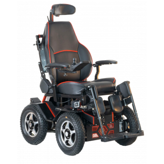 Инвалидная кресло-коляска вездеход с электроприводом Caterwil Ultra 4WD в Новосибирске