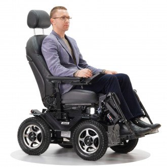 Инвалидная коляска с электроприводом Caterwil Ultra 4WD Lux в Новосибирске