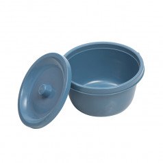 Съёмное санитарное судно с крышкой

