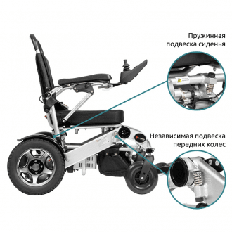 Инвалидная коляска с электроприводом Ortonica Pulse 640 в Новосибирске