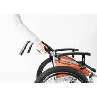 Кресло-коляска с ручным приводом Excel G-Lite Pro 24 в Новосибирске