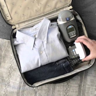 CPAP аппарат HDM Z2 Auto Travel с батареей и модулем в Новосибирске