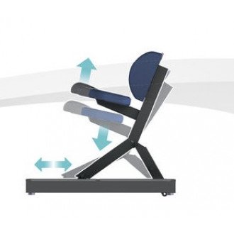 Тренажёр механотерапевтический для мышц пресса и спины Hur Rehabilitation 5310 в Новосибирске