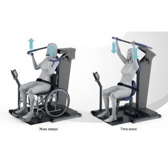 Тренажёр для мышц груди, спины и рук Hur Easy Access 9120 в Новосибирске