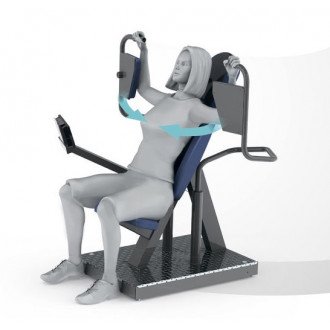 Тренажёр механотерапевтический для мышц груди Hur Rehabilitation 5160 в Новосибирске