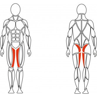 Тренажёр механотерапевтический для ног David Hip Adduction G320 в Новосибирске