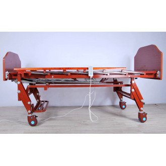 Кровать с электроприводом Belberg 6-066H, 3 функц. с ростоматом ЛДСП (без матраса+столик) в Новосибирске
