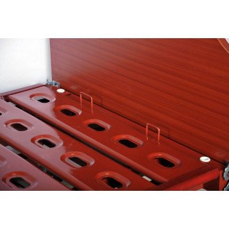 Кровать с электроприводом Belberg 6-066H, 3 функц. с ростоматом ЛДСП (без матраса+столик) в Новосибирске