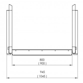 Вертикальный подъёмник EasyLift V3 (внутренний) высота подъёма: 70-1250 мм  в Новосибирске