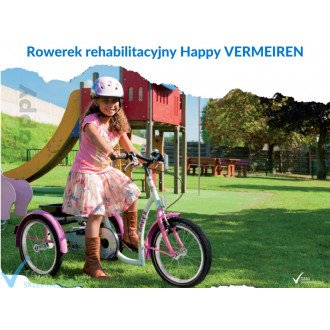 Трехколёсный велосипед для детей ДЦП Vermeiren Happy  в Новосибирске